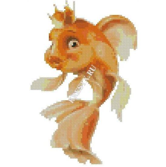 Схемы вышивки «золотые рыбки»